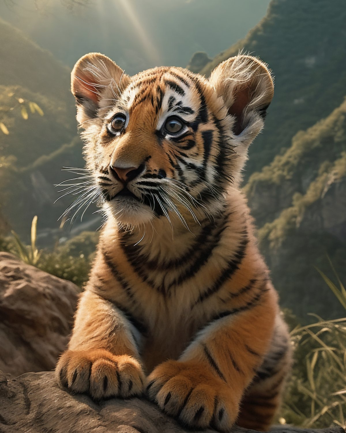 Tiger cub